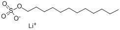 CAS 2044-56-6 وسيطة صيدلانية. LDS Lithium Dodecyl Sulfate