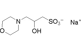 CAS 79803-73-9 MOPSO-NA 3-Morpholino-2-Hydroxypropanesulfonic Acid ملح الصوديوم