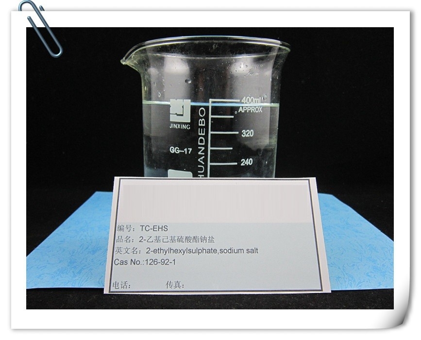 CAS 126-92-1 كبريتات إيثيل هيكسيل الصوديوم C8H17NaO4S TC-EHS